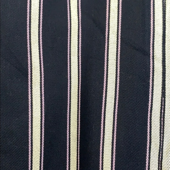 Parker Multi Stripe Navy Blue white Romper - Picture 12 of 12